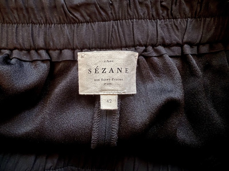 SEZANE Pants In Black - Size 42 - Fits U.S. 8 - NTSF