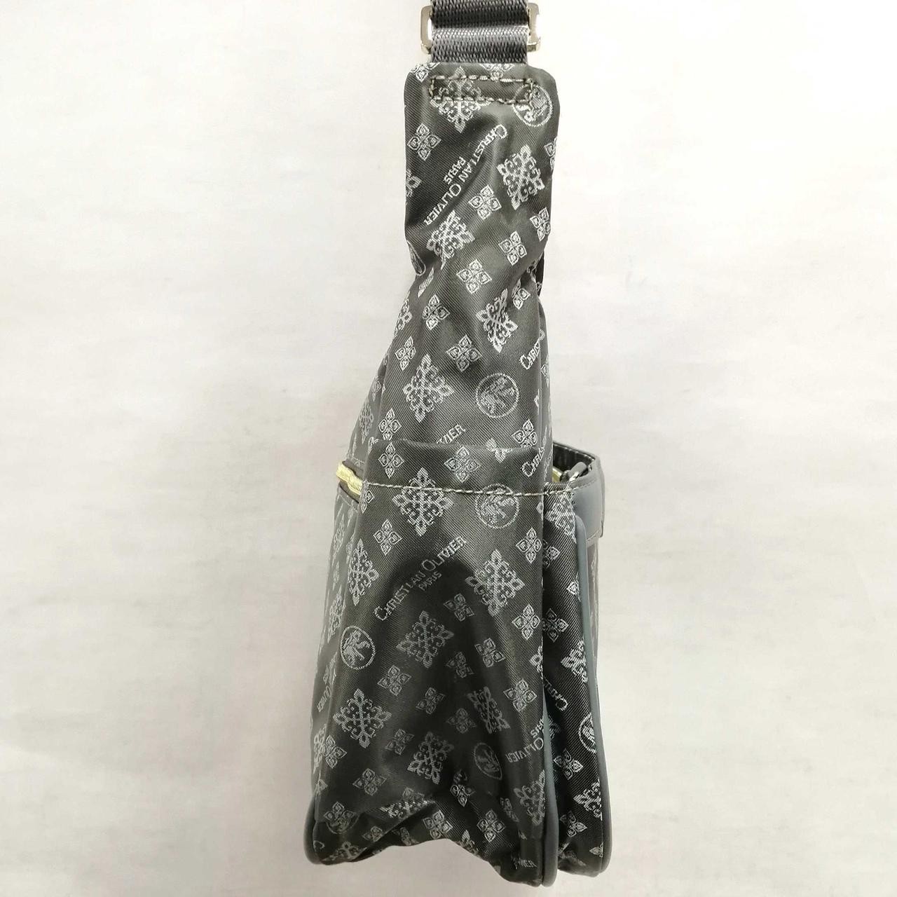 Allover Pattern Shoulder Bag Model Gray CHRISTIAN… - image 5