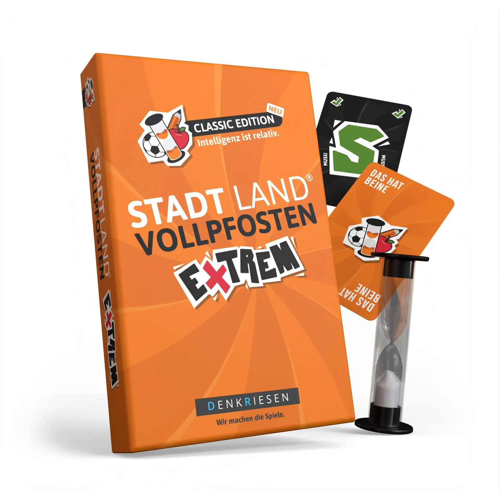Stadt Land Vollpfosten Classic Edition – ''Intelligenz ist relativ.'' | E - Bild 4