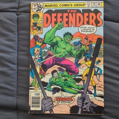 Marvel Comics The Defenders #70 (1979) J.M. DeMatteis Sal Buscema