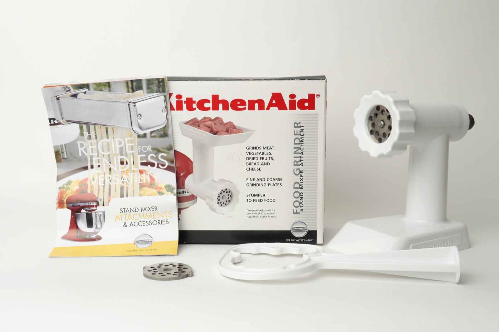 KitchenAid Stand Mixer Food Grinder Attachment Model FGA