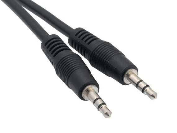6ft 3.5mm Stereo Female to Two 3.5mm Stereo Male Audio Cable, Black - Image 3 of 3
