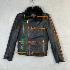 Badgley Mischka Coats, Jackets & Vests Leather Outer Shell for