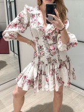 ZIMMERMANN Honour corset floral dress