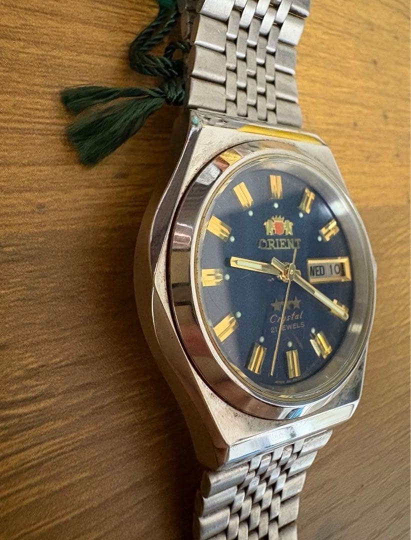 ORIENT Automatic Wristwatch Black Dial - image 10