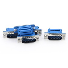 5pcs D-SUB DB15 15P Male IDC Type Crimp Connector for Flat Ribbon Cable