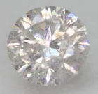 Certified 1.69 Carat F SI1 Round Brilliant Natural Enhanced Loose Diamond 7.52mm