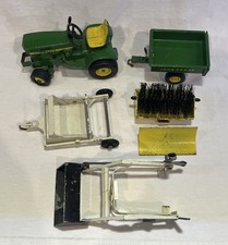 Ertl John Deere 140 Lawn And Garden Maintenance Set Complete  1/16, No Box