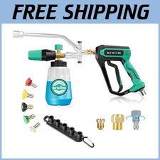 Industrial-Grade Foam Cannon with 5000PSI Gun