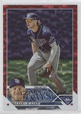 2023 Topps Series 2 Red Foil /199 Taylor Walls #625 ux1