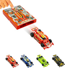 Original Speed Card Racer – Flat Car Racer and Pocket Size Racecar Launcher with
