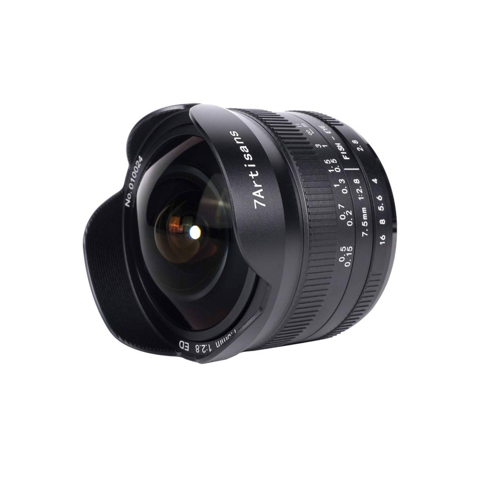 7artisans 7.5mm F2.8 II Fisheye Lens APS-C 190° Ultra Wide Angle Manual Fix