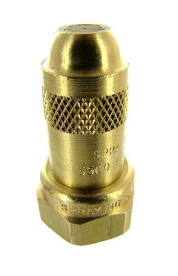 TeeJet ConeJet Brass Adjustable Spray Tip 11/16'' Thread 0.37 GPM @ 40 PSI