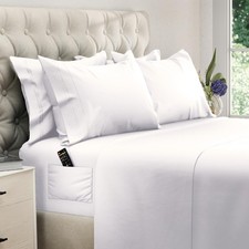 Queen Sheet Set - 6 pcs Breathable Cooling Bed Sheets - up to 15" Deep Pocket...