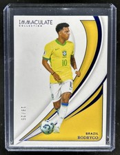 2024-25 Panini Immaculate Rodrygo Sapphire #/25 Brazil