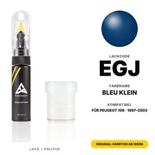 Lackstift F&uuml;r Peugeot 106 EGJ Bleu Klein Kit Kratzer und Steinschlag