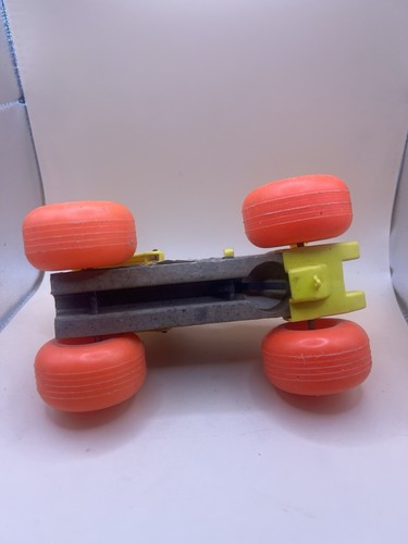 Fisher Price Jalopy Clown Auto Holz Nachziehspielzeug 1965 Vintage Nr 724 - Bild 5 von 5