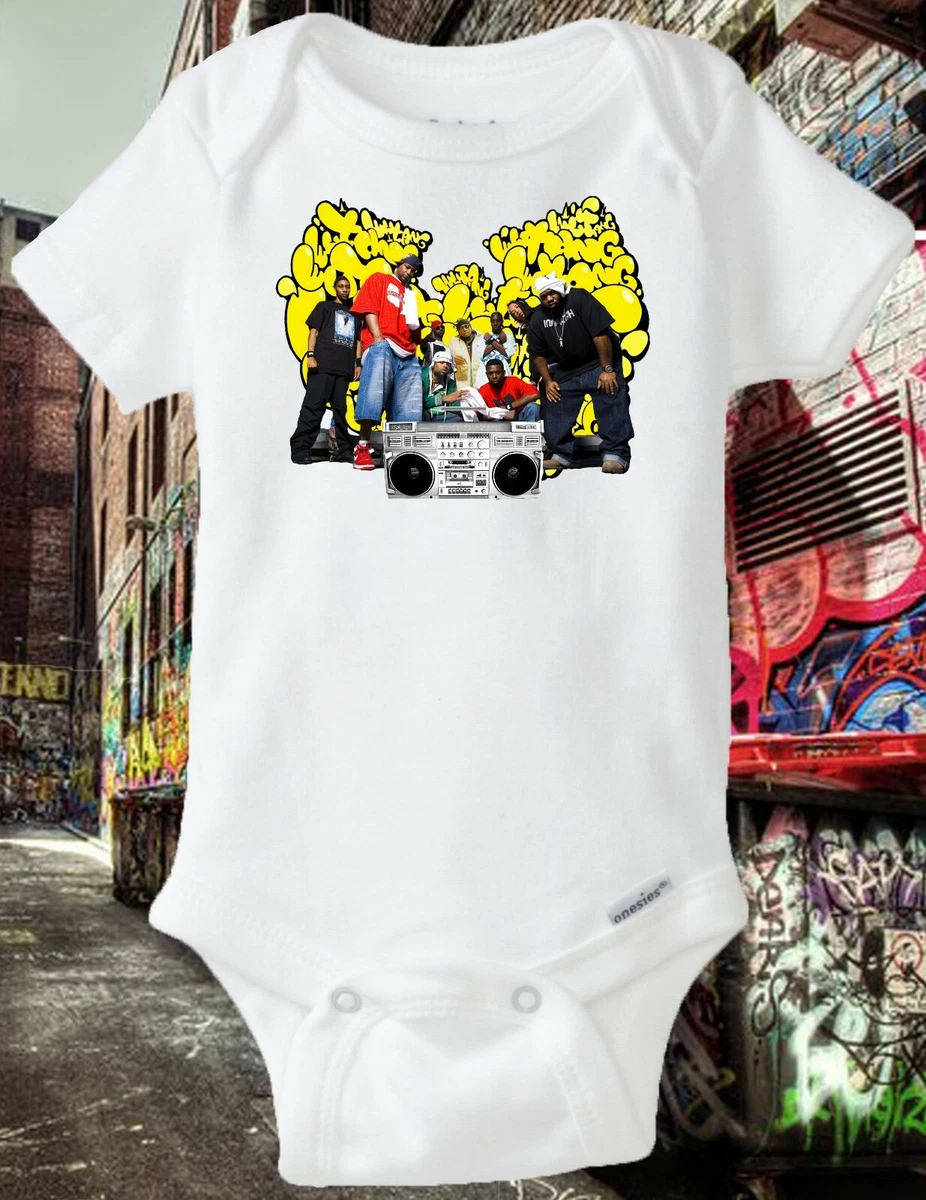 Wu tang online clan baby onesie