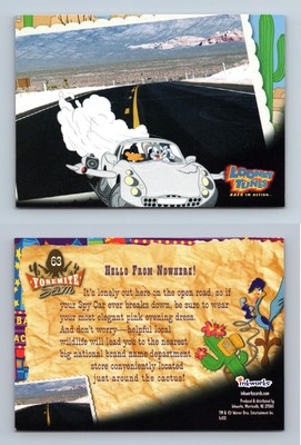 Hello From Nowhere #63 Looney Tunes Back In Action 2003 Inkworks Trading Card