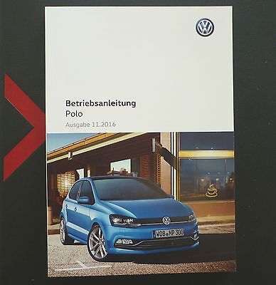 Vw Polo 6r Bedienungsanleitung Betriebsanleitung Ausgabe 11 2016 Neu Ebay