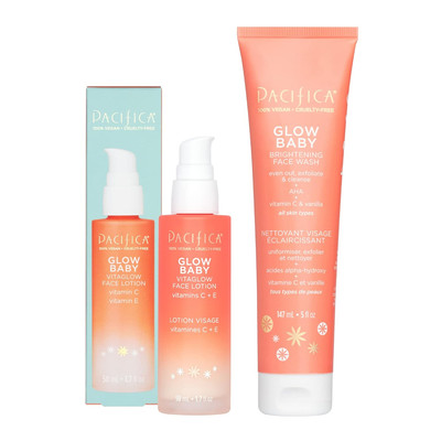 Beauty Glow Baby Vitaglow Face Lotion and Brightening Face Wash Set, Skincare, V
