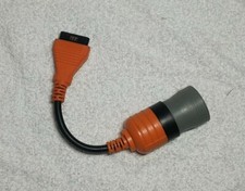 488024 Nexiq J1708 Pro-link Iq Plus 6 Pin Round Deutsch Truck Adapter - Orange 488024 Nexiq J1708 Pro-link Iq Plus 6 Pin Round Deutsch Truck Adapter - Orange