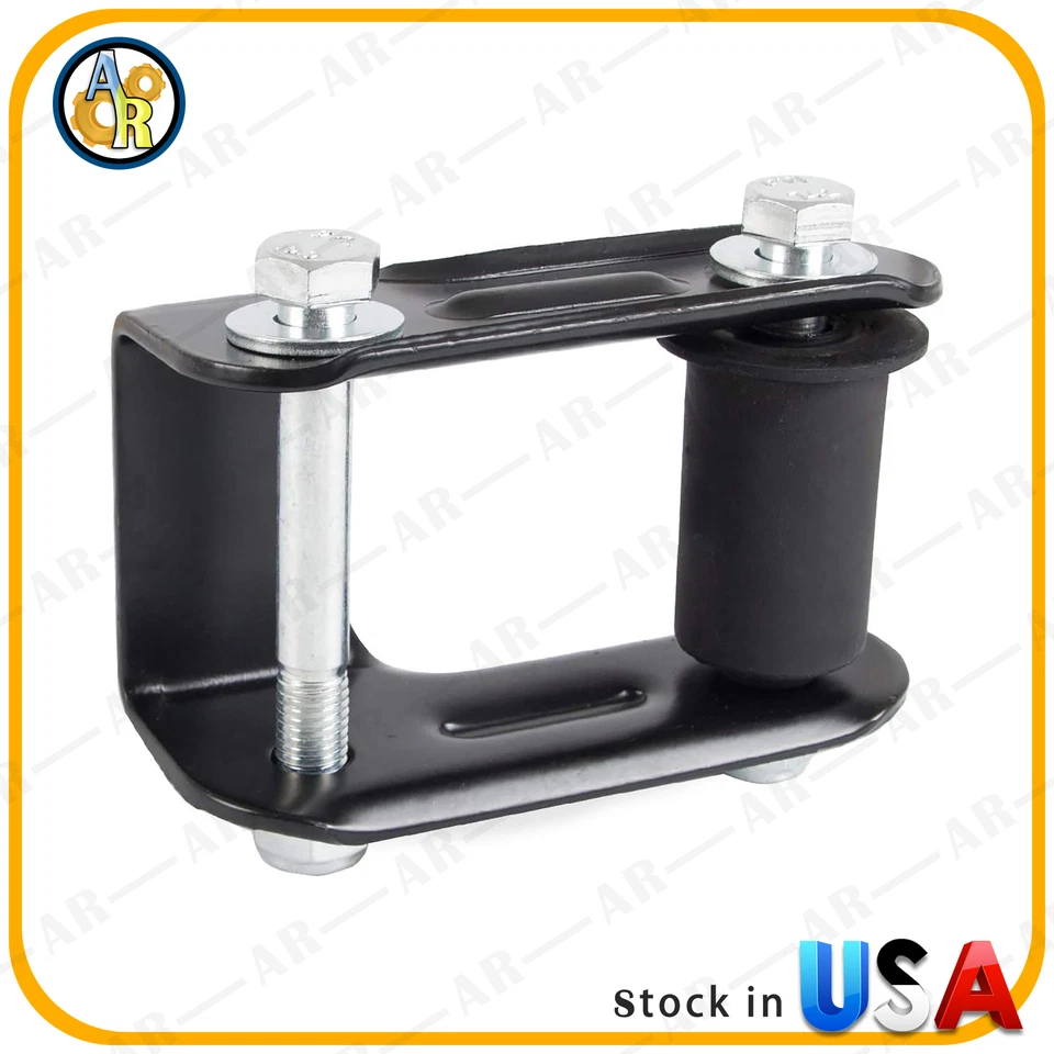 2pcs Leaf Spring Shackle Rear Lh&Rh Pair For Chevrolet Blazer S10 GMC Isuzu Olds Foto 3 de 4