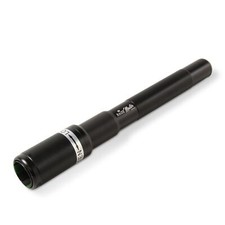 Baize Master BLACK MINI Flash Light Metal Push On Extension - American Pool Cues