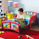 Toddler Bed With Attached Safety Guard Rails Sturdy Frame Kids Bedroom Furniture