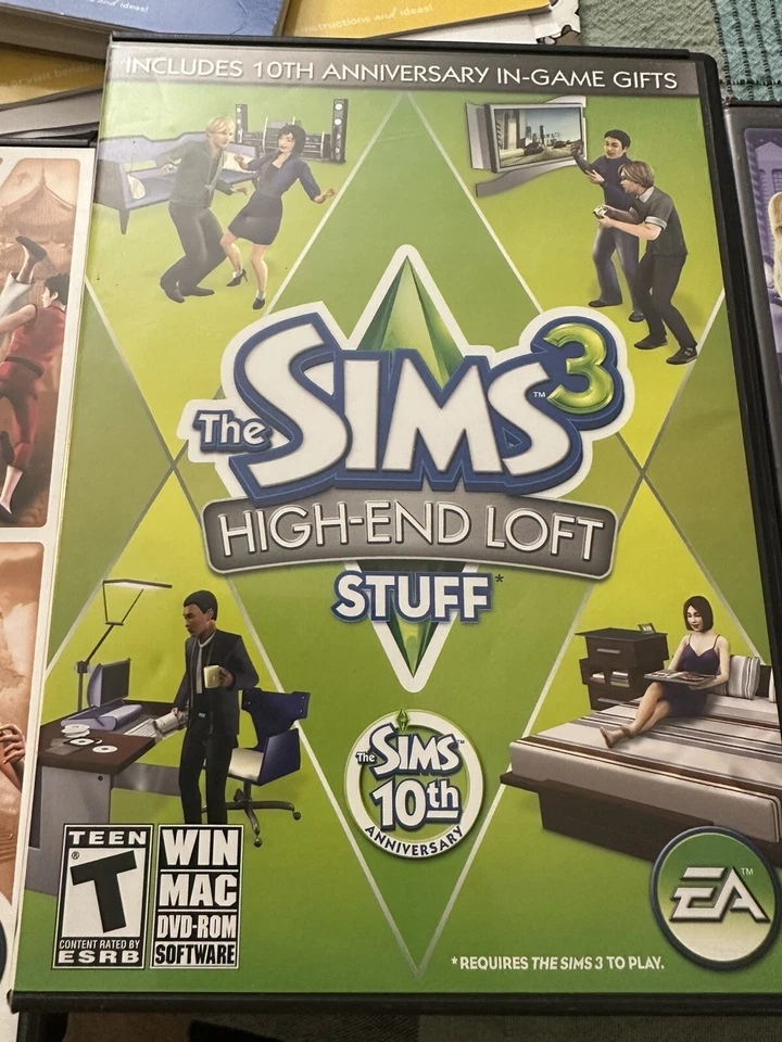 The SIMS 4 3 &2 Expansion Packs Bundle LOT of 16 PC WINDOWS MAC Games Books - Image 2 of 4