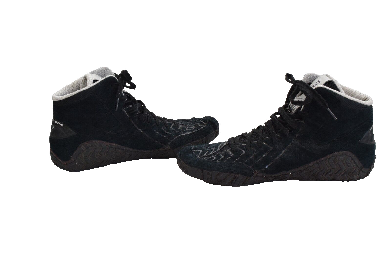 Men's Asics Aggressor Wrestling Shoes Size 12 Black J… Gem