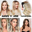 thumbnail 7 - Clip In Pad Root Weft 100% Human Hair Extensions Remy Toupee Topper Mini Patch F