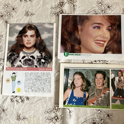 Brooke Shields Movie Poster Calendar Clipping Screen Roadshow Magazine - Picture 10 of 19