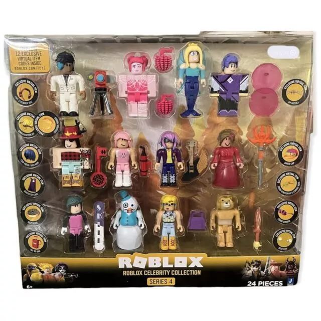  Roblox Celebrity Collection - Series 8 Mystery Figure 6 Pack  [Includes 6 Exclsuive Virtual Items] : Everything Else