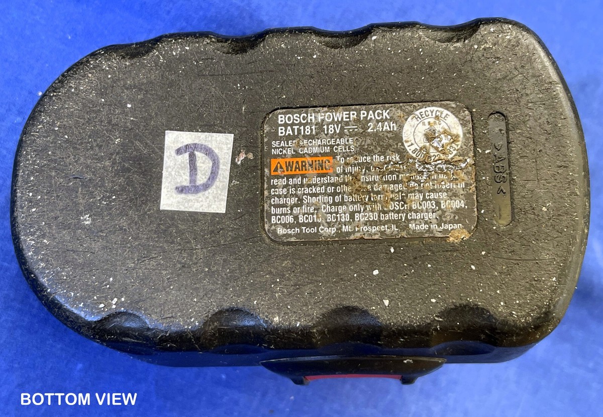 GENUINE BOSCH 18v BATTERY BAT181 BLUE CORE for