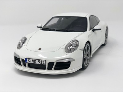 1 18 Gt Spirit 12 Porsche 911 991 Carrera S Club Coupe White Ebay