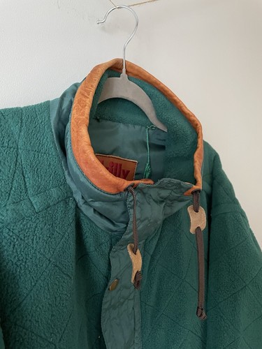 Vintage Killy Fleece Mountain Jacket Green Size XL Outdoors Walking Trekking - Picture 6 of 16