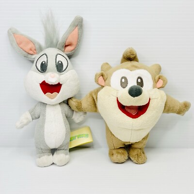 Baby Looney Tunes 吸盤付マスコット 8体セット Warner Bros Movie World Baby Looney Tunes Plush Toys Bugs Bunny