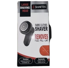 Smartek Lint and Fuzz Remover Fabric Clothes Shaver with Rubberized Handle ST-22