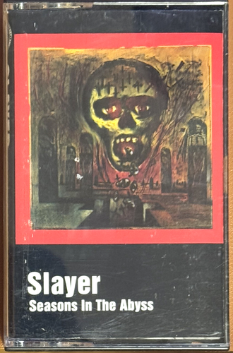 Slayer – Seasons In The Abyss - CASSETTE TAPE