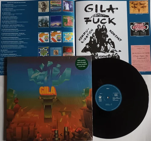 LP GILA "Same" (Free Electric Sound) (Re) Garden Of Delights LP 044 - SEALED