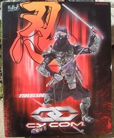 Bbi 1:6 Cy Com Cyborg Fireblade Night Ninja 12 Action Figure 2002 Usa Dealer Bbi 1:6 Cy Com Cyborg Fireblade Night Ninja 12 Action Figure 2002 Usa Dealer