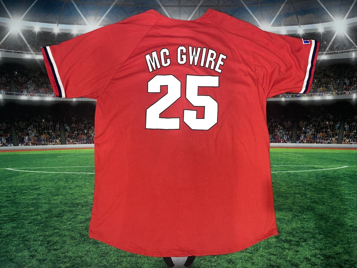 Mark McGwire #25 St Louis Cardinals Russell Athletics