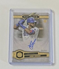 2021 Topps Five Star Leody Taveras RC AUTO #FSA-LT Rangers