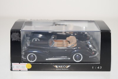 Mercedes-Benz 300S Pininfarina – 1/43 – NEO – Bleu Nuit – Modèle Résine NEUF