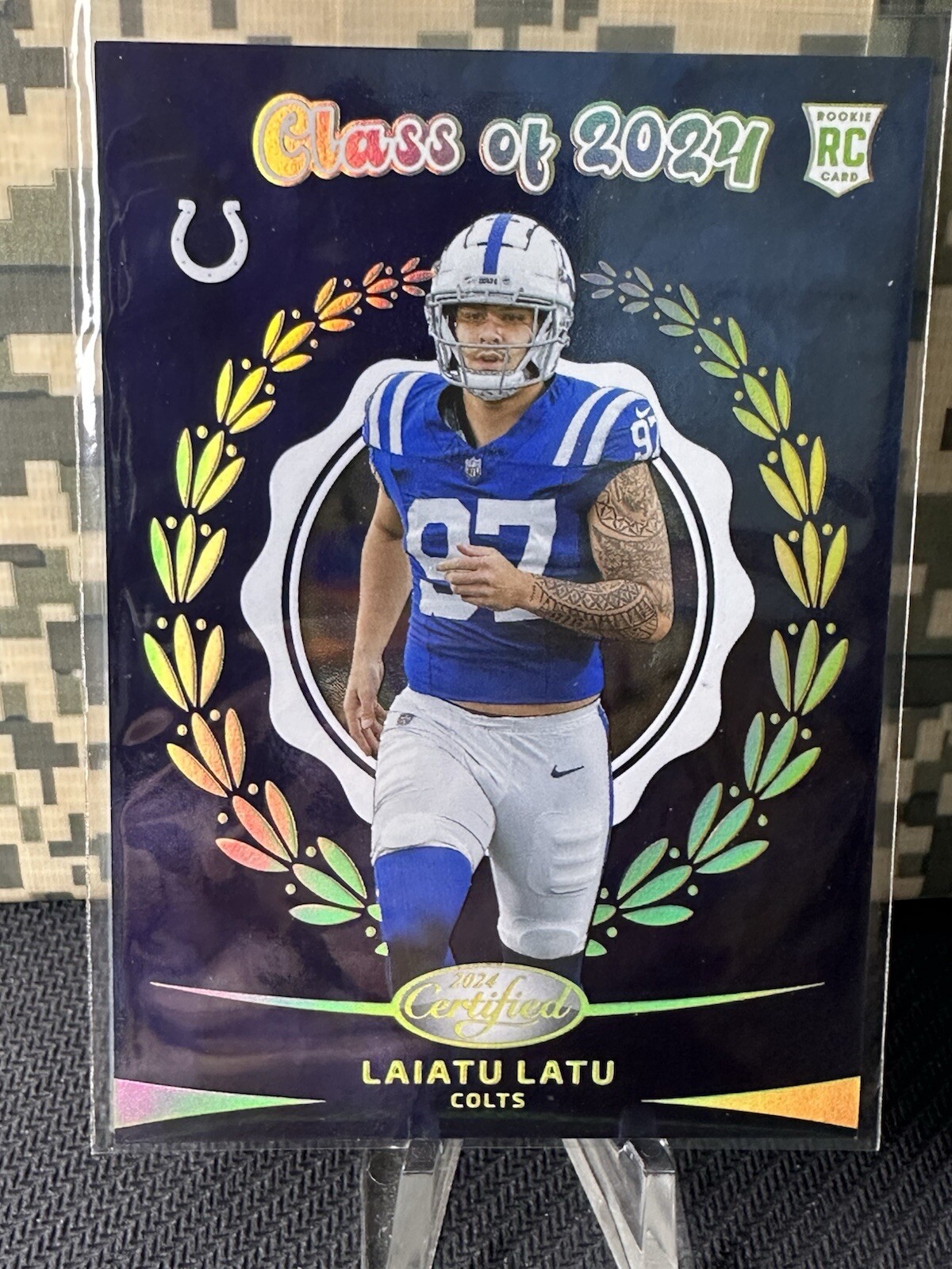 2024 Panini Certified Laiatu Latu RC Class Of 2024 #COF-LLU
