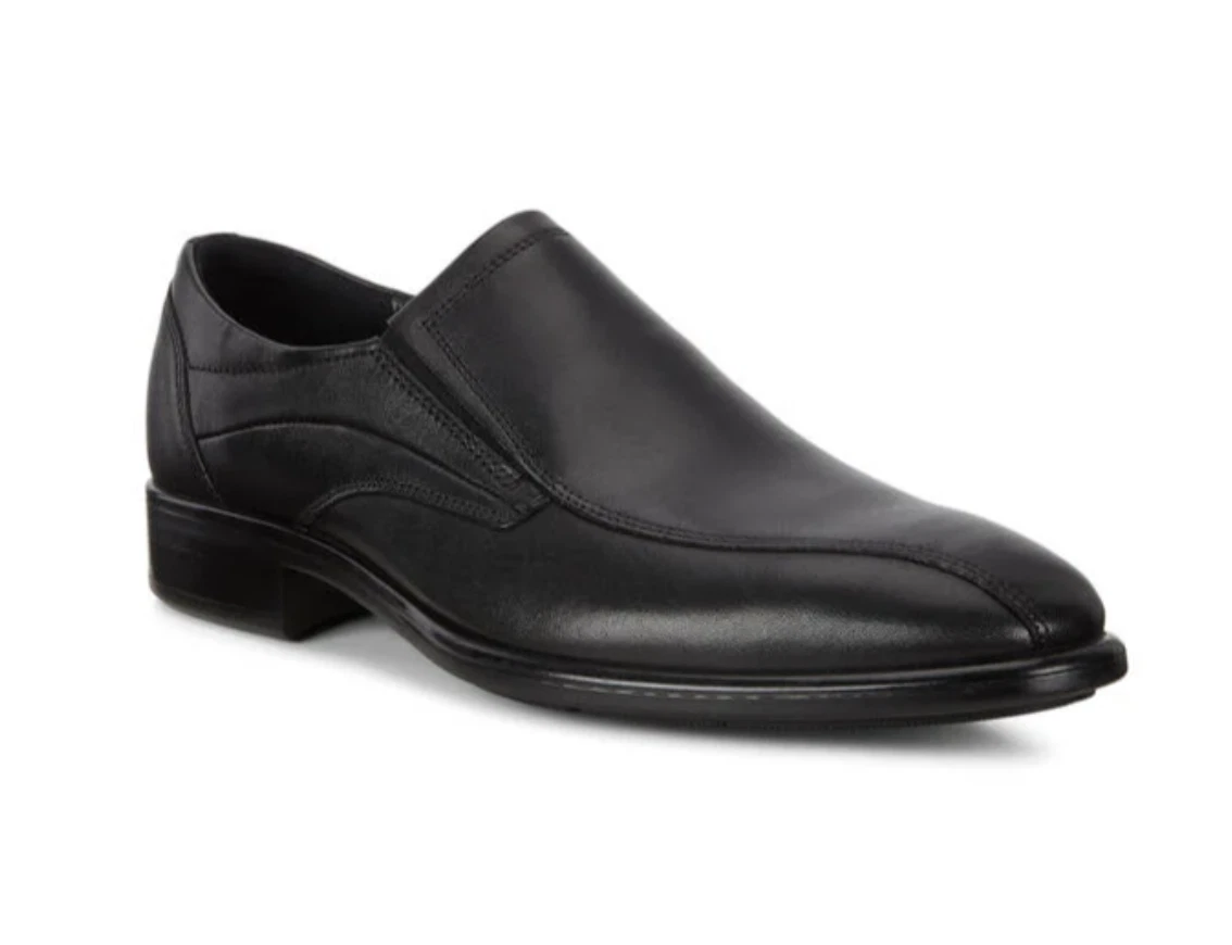 Mens Ecco CityTray Bike Toe Slip On Loafer Black Size US 13 47 eBay