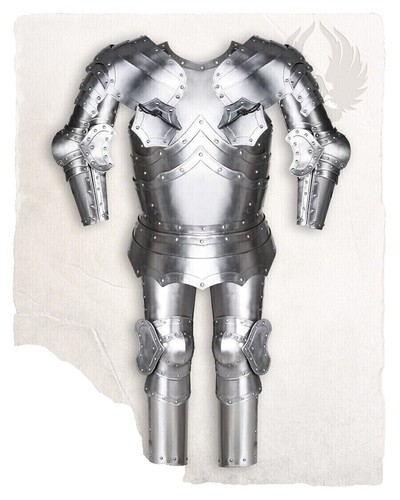 Mandalorian Stahl Rüstung 18 Gauge - Komplettanzug Mit Helm Für LARP & Cosplay