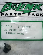 Bolink Pinion Gear 11 Tooth 32 Pitch Steel #5511 RC Car  Vintage New