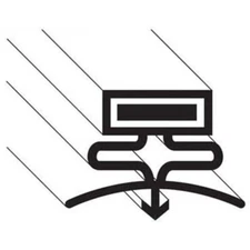 SHARPTEK.COM Gasket, Drawer(13" X 29" ) Exact-Fit Aftermarket Replacement Par...